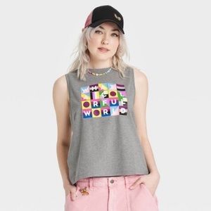 What A Colorful World Tank Top